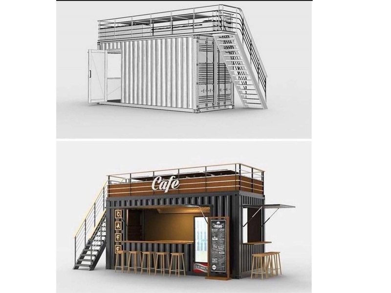 3.Container Cafe