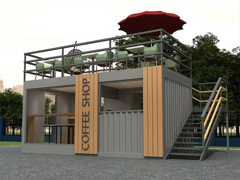 4.Container Cafe